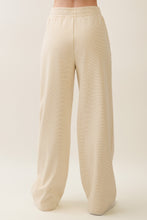 Load image into Gallery viewer, Veveret Striped Lounge Pants in Light Mustard