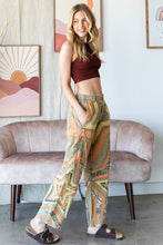 Load image into Gallery viewer, Oli & Hali Star Patched Pants in Sage