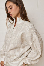 Load image into Gallery viewer, Papermoon Half Zip Neck Pullover Sweater in Camo (Top only)