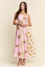 Load image into Gallery viewer, J.nna Amalfi Colorblock Maxi Dress in Yellow Pink