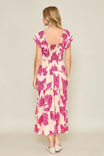 Load image into Gallery viewer, Umgee Floral Print Maxi Dress in Cream