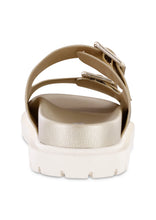 Load image into Gallery viewer, MIA 1976 "GEN" Slide Sandal in Gold Metallic