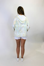 Load image into Gallery viewer, Main Strip Mixed Patchwork Floral Print Windbreaker Jacket in Sage