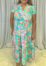 Load image into Gallery viewer, Aryeh "GAIL" Tiered Maxi Dress in Mint