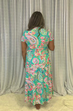 Load image into Gallery viewer, Aryeh "GAIL" Tiered Maxi Dress in Mint