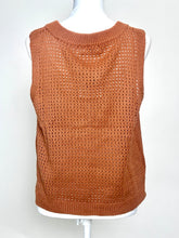 Load image into Gallery viewer, Cozy Co. Open Knit Casual Top in Caramel