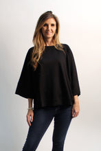 Load image into Gallery viewer, Umgee Luxeknit On-The-Go Top in Black