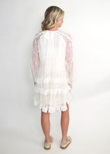 Load image into Gallery viewer, BaeVely Floral Print Mini Dress in Cream