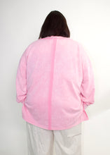 Load image into Gallery viewer, STITCH & Co OVERSIZED Mineral Washed Top in Washed BubbleGum Pink