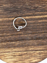 Load image into Gallery viewer, Lauren Kenzie Open Heart Ring in Silver