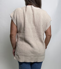 Load image into Gallery viewer, Wishlist OVERSIZED Sweater Vest in Champagne