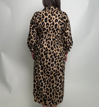 Load image into Gallery viewer, Umgee Leopard Print Midi Dress in Brown