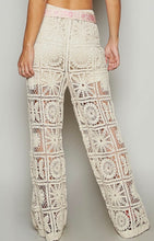 Load image into Gallery viewer, POL Crochet Pants in Natural