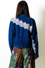 Load image into Gallery viewer, Sunday Edition Cropped Boxy Denim Jacket in Medium Denim