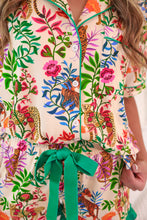Load image into Gallery viewer, Jess Lea Jungle Oasis Ruffle Pajama Set in Multi