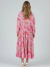 Load image into Gallery viewer, Lucca Couture AURORA Maxi Dress in Pink Dress Lucca Couture