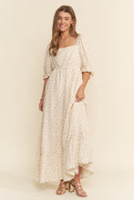 Load image into Gallery viewer, J.nna Floral Print Maxi Dress in Neutral