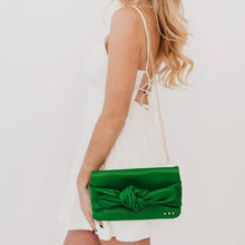 Load image into Gallery viewer, Pretty Simple Billie Bow Clutch Crossbody Bag (MULTIPLE COLORS)