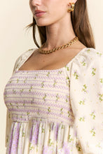 Load image into Gallery viewer, J.nna Mixed Multi Floral Maxi Dress in Lavender Multi