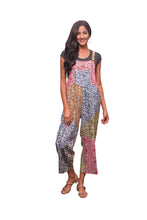 Load image into Gallery viewer, Sacred Threads Summer Splendor Patchwork Overalls Overalls Sacred Threads