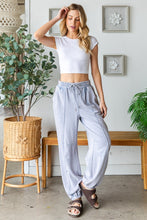 Load image into Gallery viewer, Oli & Hali Terry Knit Joggers in Blue