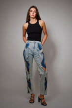 Load image into Gallery viewer, Blue B Swirl Cut Out Denim Jeans in Light Wash