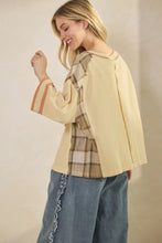 Load image into Gallery viewer, Sage+Fig Boho Bloom Waffle Knit Top in Natural