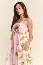 Load image into Gallery viewer, J.nna Amalfi Colorblock Maxi Dress in Yellow Pink