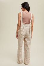 Load image into Gallery viewer, Wishlist Floral Print Open Back Overalls in Cream Combo