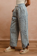Load image into Gallery viewer, BiBi Animal Print Pattern Pants in Leopard Denim