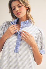 Load image into Gallery viewer, Jodifl Contrasting Striped Dress in Off White
