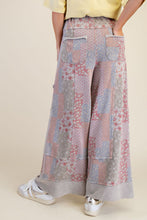 Load image into Gallery viewer, Easel Patchwork Print Pants in Ash