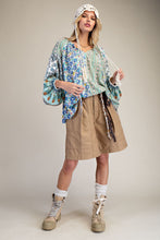 Load image into Gallery viewer, Easel Mix n Match Printed Top in Green