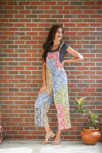 Load image into Gallery viewer, Sacred Threads Summer Splendor Patchwork Overalls Overalls Sacred Threads
