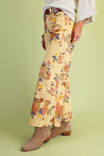 Load image into Gallery viewer, Easel Floral Washed Twill Pants in Camel