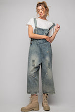Load image into Gallery viewer, Easel Sanforized Washed Denim Overalls in Vintage Denim ON ORDER Overalls Easel