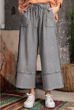 Load image into Gallery viewer, Easel Terry Palazzo Pants in Ash Pants Easel
