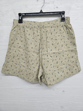 Load image into Gallery viewer, STITCH &amp; Co. Floral Print Twill Shorts with Pleated Details in Beige
