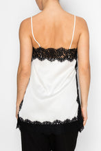 Load image into Gallery viewer, STITCH &amp; Co. Lace Trim Sleeveless Top in Champagne
