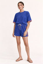 Load image into Gallery viewer, Davi &amp; Dani Terry Knit Set in Cobalt
