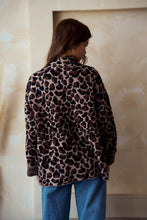 Load image into Gallery viewer, LovLov Open Front Sweater Knit Cardigan in Leopard Mocha ON ORDER
