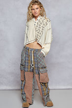 Load image into Gallery viewer, POL Mix n Match Semi Cropped Hooded Top in Cream
