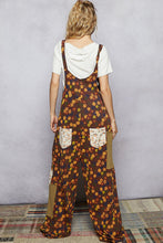 Load image into Gallery viewer, POL Floral Print Jumpsuit in Choco Multi
