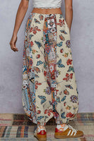 POL Mix N Match Jacquard Print Joggers in Natural Multi