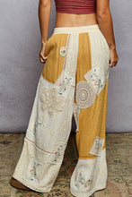 Load image into Gallery viewer, POL Mixed Print and Patched Pants in Honey Gold
