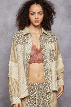 Load image into Gallery viewer, POL Relaxed Fit Mix n Match Patchwork Top in Cream Multi
