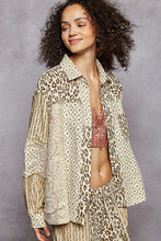 Load image into Gallery viewer, POL Relaxed Fit Mix n Match Patchwork Top in Cream Multi
