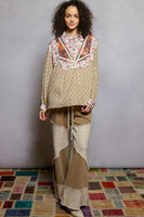 POL Mix n Match Printed Top in Pink Floral