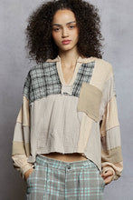 Load image into Gallery viewer, POL OVERSIZED Mix n Match Top in Taupe Beige
