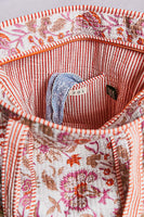 POL Quilted Print Weekend Tote in Ivory Multi
